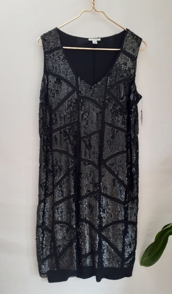 NORDSTROM HALOGEN SEQUENCES COCKTAIL DRESS